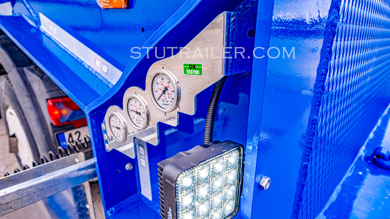 Novu Niska poluprikolica za prevoz STU 5 Axle Hydraulic Steering Extendable Low Laoder: slika 21