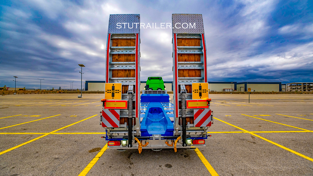 Novu Niska poluprikolica za prevoz STU 5 Axle Hydraulic Steering Extendable Low Laoder: slika 22