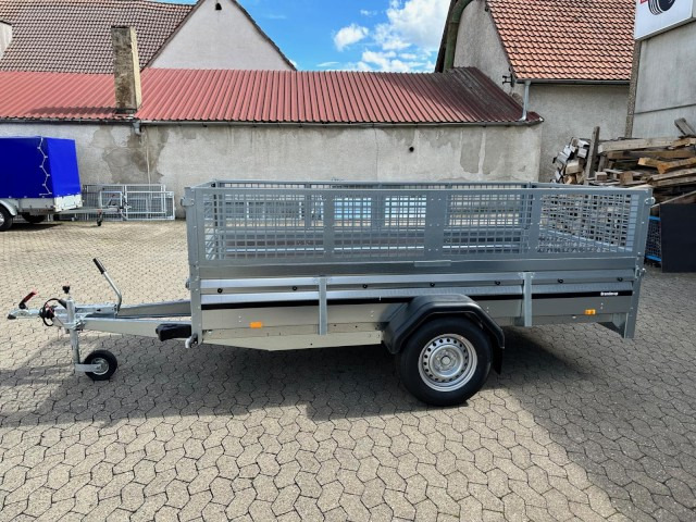 Brenderup 2300S Stahl 1,3 to. mit Laubgitter kippbar KV, 3010x1530x400mm - Prikolica za automobil: slika 3 Brenderup 2300S Stahl 1,3 to. mit Laubgitter kippbar KV, 3010x1530x400mm - Prikolica za automobil: slika 3