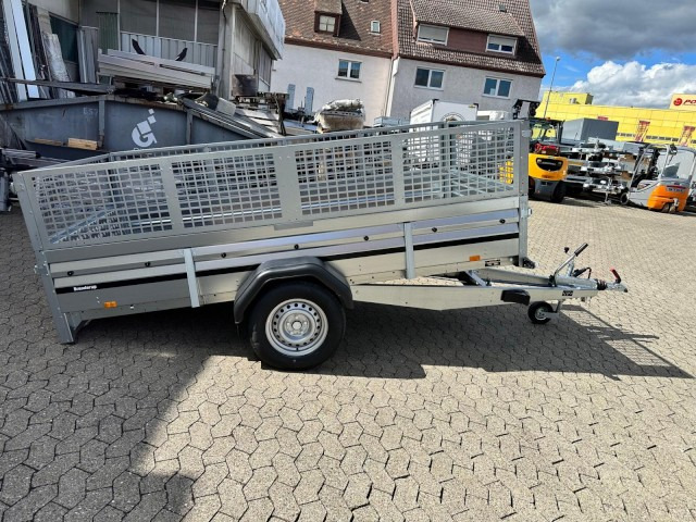 Brenderup 2300S Stahl 1,3 to. mit Laubgitter kippbar KV, 3010x1530x400mm - Prikolica za automobil: slika 5 Brenderup 2300S Stahl 1,3 to. mit Laubgitter kippbar KV, 3010x1530x400mm - Prikolica za automobil: slika 5