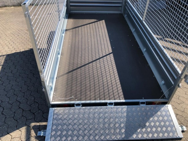 Novu Prikolica za automobil Brenderup 2300S Stahl Laubgitter, 1,3 to. kippbar KV, 3010x1530x400mm: slika 6