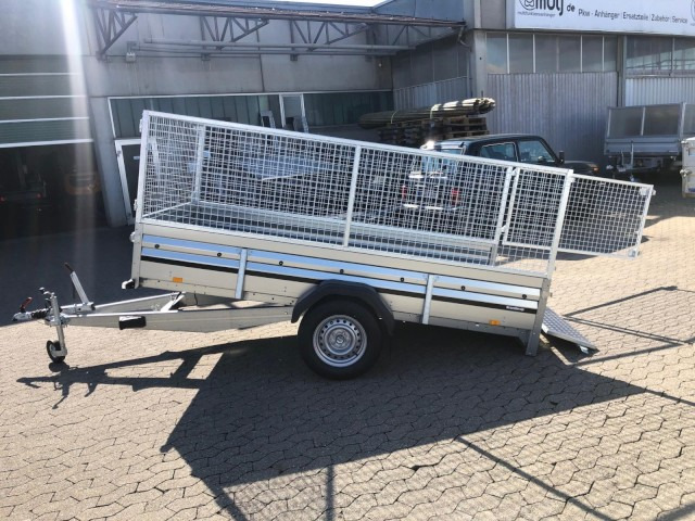 Novu Prikolica za automobil Brenderup 2300S Stahl Laubgitter, 1,3 to. kippbar KV, 3010x1530x400mm: slika 7