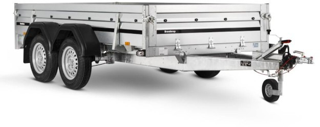 Novu Prikolica za automobil Brenderup Tieflader 2300S Stahl, 2,0 to. 3010x1530x400mm: slika 6