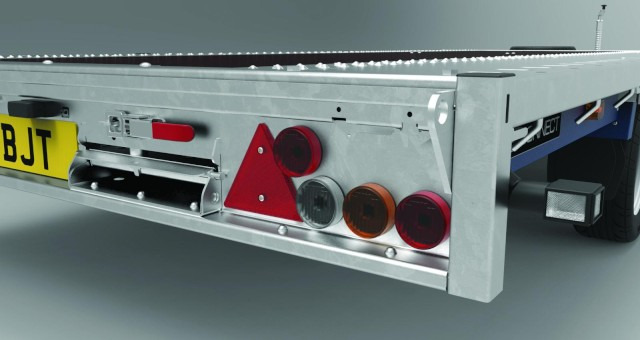 Novu Prikolica za automobil Brian James Cargo Connect Universalanhänger 476-4521-2-12, 4500 x 2150 mm, 3,5 to., 12 Zoll: slika 7
