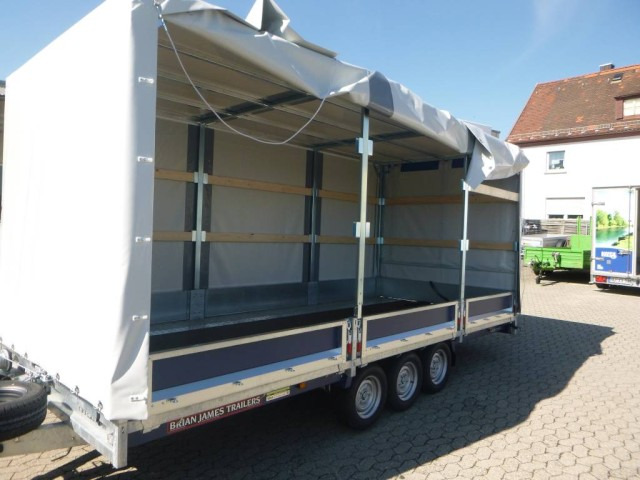 Novu Prikolica za automobil Brian James Cargo Connect Universalanhänger mit Hochplane 476-5522-35-3-10, 5500 x 2290 x 300 mm, 3,5 to., 10 Zoll: slika 6
