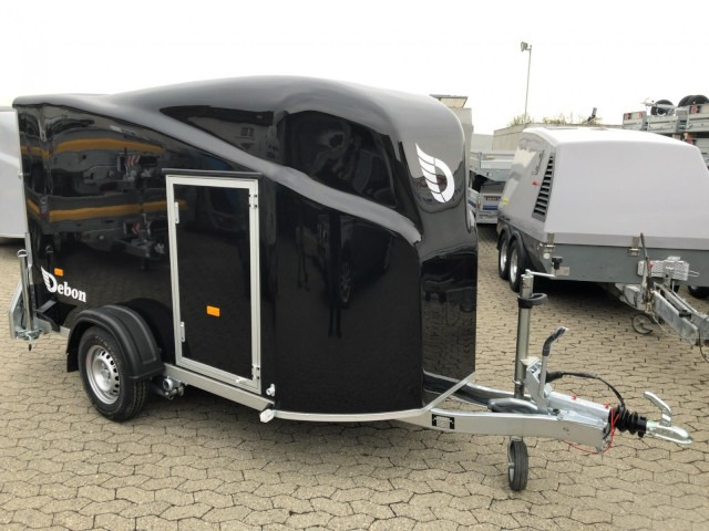 Cheval Liberte Debon Cargo 2 Poly + Türe schwarz Aluräder 1300 kg, 100 km/h, 300x155x168cm - Prikolica sa zatvorenim sandukom: slika 1 Cheval Liberte Debon Cargo 2 Poly + Türe schwarz Aluräder 1300 kg, 100 km/h, 300x155x168cm - Prikolica sa zatvorenim sandukom: slika 1