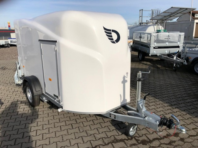 Cheval Liberte Debon Cargo 2 Poly + Türe weiß 1300 kg, 100 km/h, 300x155x168cm - Prikolica sa zatvorenim sandukom: slika 1 Cheval Liberte Debon Cargo 2 Poly + Türe weiß 1300 kg, 100 km/h, 300x155x168cm - Prikolica sa zatvorenim sandukom: slika 1