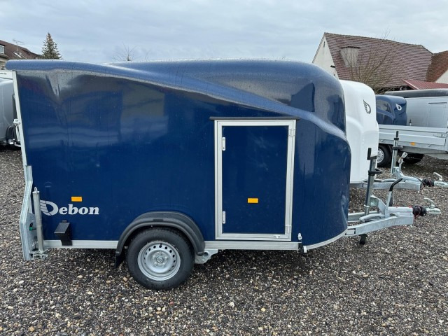 Cheval Liberte Debon Fourgon Cargo 2 Poly + Türe blau 1300 kg, 100 km/h, 300x155x168cm - Prikolica sa zatvorenim sandukom: slika 3 Cheval Liberte Debon Fourgon Cargo 2 Poly + Türe blau 1300 kg, 100 km/h, 300x155x168cm - Prikolica sa zatvorenim sandukom: slika 3