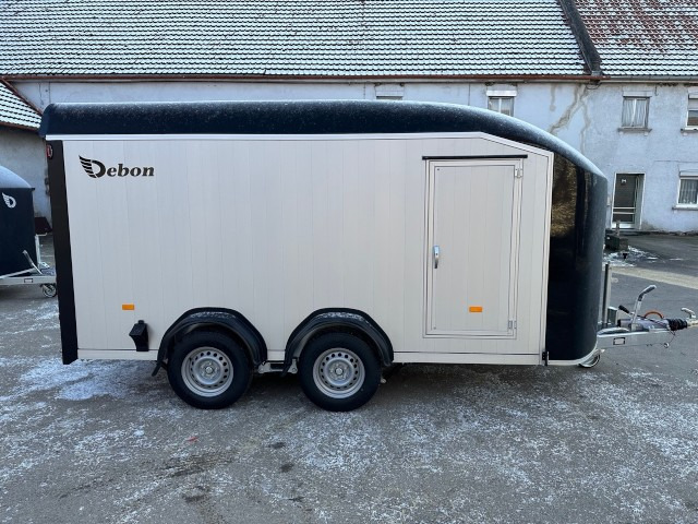 Cheval Liberte Debon Roadster 800 Alu + Türe 3500 kg, 100 km/h, 435x202x202cm - Prikolica sa zatvorenim sandukom: slika 3 Cheval Liberte Debon Roadster 800 Alu + Türe 3500 kg, 100 km/h, 435x202x202cm - Prikolica sa zatvorenim sandukom: slika 3