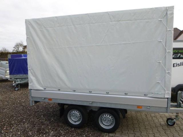 Hapert Azure H-2 Hochlader 3050 x 1600 x 300 mm, mit Plane 180 cm grau ZG 2,0 to. - Prikolica za automobil: slika 3 Hapert Azure H-2 Hochlader 3050 x 1600 x 300 mm, mit Plane 180 cm grau ZG 2,0 to. - Prikolica za automobil: slika 3