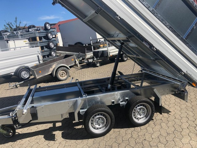 Humbaur 3-Seitenkipper HTK 3500.31 Alu, mit Blechaufsatz 314x175x1000mm - Prikolica istovarivača: slika 5 Humbaur 3-Seitenkipper HTK 3500.31 Alu, mit Blechaufsatz 314x175x1000mm - Prikolica istovarivača: slika 5