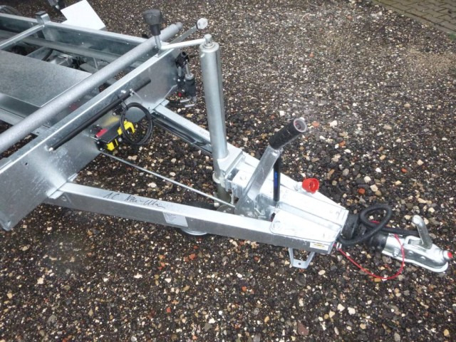 Humbaur 3-Seitenkipper HTK 3500.31 Alu, mit Laubgitteraufsatz - Prikolica istovarivača: slika 5 Humbaur 3-Seitenkipper HTK 3500.31 Alu, mit Laubgitteraufsatz - Prikolica istovarivača: slika 5