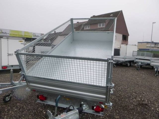 Humbaur 3-Seitenkipper HTK 3500.31 Alu, mit Laubgitteraufsatz - Prikolica istovarivača: slika 3 Humbaur 3-Seitenkipper HTK 3500.31 Alu, mit Laubgitteraufsatz - Prikolica istovarivača: slika 3