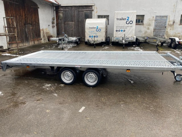 Humbaur Autotransportanhänger MTK 304722, 4700 x 2180 x 0 mm, 3,0 to. - Prikolica za prevoz automobila: slika 5 Humbaur Autotransportanhänger MTK 304722, 4700 x 2180 x 0 mm, 3,0 to. - Prikolica za prevoz automobila: slika 5
