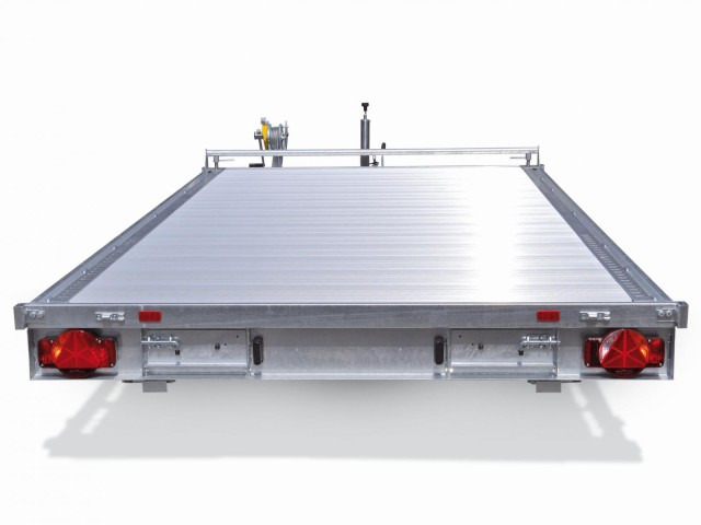 Humbaur Autotransportanhänger Universal 3500, 4000 x 2030 mm, 3,5 to. - Prikolica za prevoz automobila: slika 1 Humbaur Autotransportanhänger Universal 3500, 4000 x 2030 mm, 3,5 to. - Prikolica za prevoz automobila: slika 1