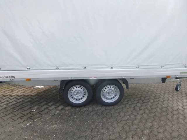 Humbaur HT 254118 Hochlader mit Plane 4100x1850x350mm - Prikolica za automobil: slika 4 Humbaur HT 254118 Hochlader mit Plane 4100x1850x350mm - Prikolica za automobil: slika 4