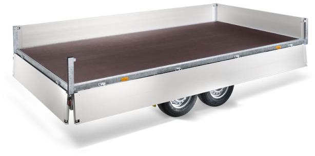 Humbaur HT 304118 Hochlader 3,0 to. 4100 x 1850 x 350 - Prikolica za automobil: slika 2 Humbaur HT 304118 Hochlader 3,0 to. 4100 x 1850 x 350 - Prikolica za automobil: slika 2