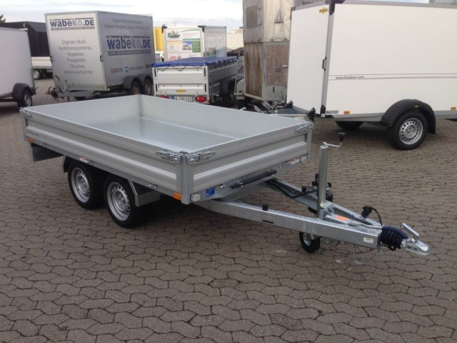 Novu Prikolica istovarivača Humbaur HUK 202715 Heckkipper 2,0 t. 2680 x 1500 x 300mm, E-Pumpe: slika 9
