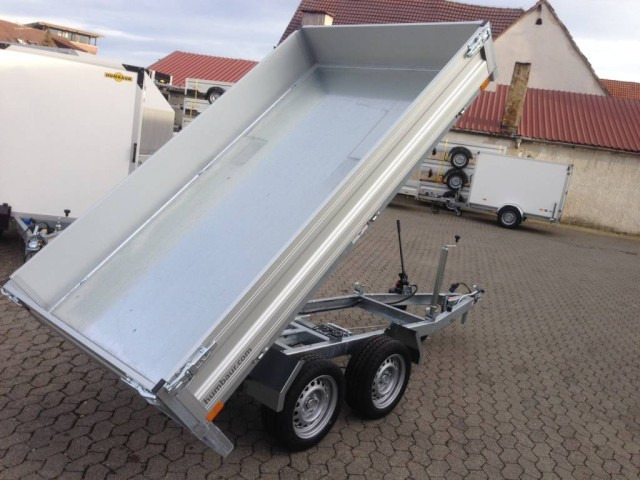 Novu Prikolica istovarivača Humbaur HUK 202715 Heckkipper 2,0 t. 2680 x 1500 x 300mm, E-Pumpe: slika 6