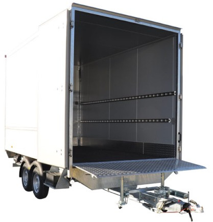 Humbaur Hebebühnenanhänger HK 35 45 22 V-Deichsel, 3,5 to. 4180 x 2135 x 2085 mm - Prikolica sa zatvorenim sandukom: slika 3 Humbaur Hebebühnenanhänger HK 35 45 22 V-Deichsel, 3,5 to. 4180 x 2135 x 2085 mm - Prikolica sa zatvorenim sandukom: slika 3