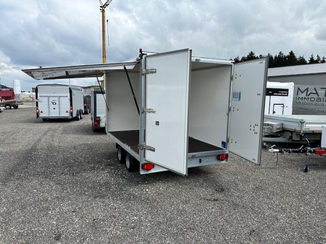 Humbaur Koffer HKN 25 32 21-20 PF30, 2,5 to. Verkaufsklappe 3185x2030x1885 mm - Prikolica sa zatvorenim sandukom: slika 5 Humbaur Koffer HKN 25 32 21-20 PF30, 2,5 to. Verkaufsklappe 3185x2030x1885 mm - Prikolica sa zatvorenim sandukom: slika 5