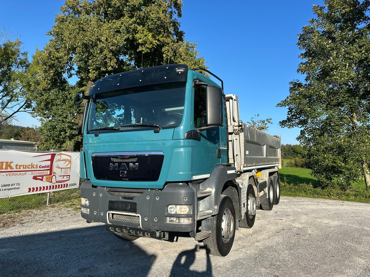 MAN 35.480 8x4 Moser - Istovarivač: slika 1 MAN 35.480 8x4 Moser - Istovarivač: slika 1