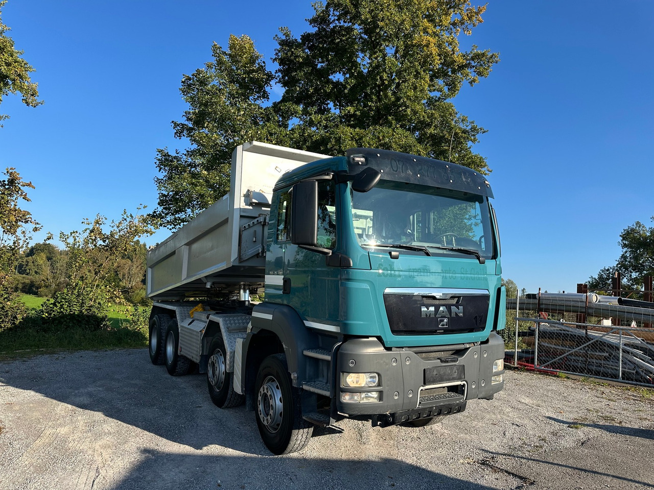 MAN 35.480 8x4 Moser - Istovarivač: slika 2 MAN 35.480 8x4 Moser - Istovarivač: slika 2