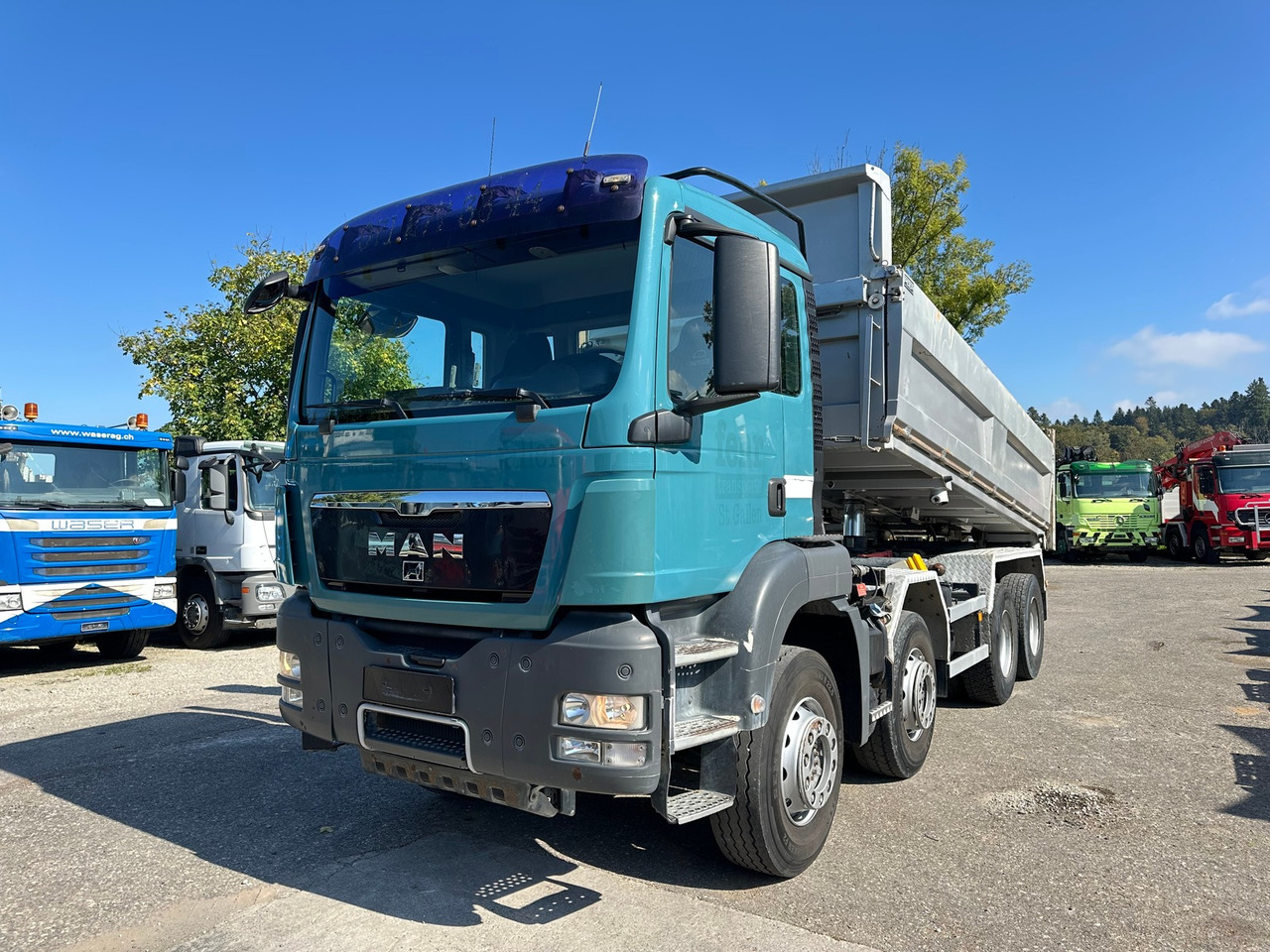 MAN TGS 35.480 8x4 Wechselsistem - Istovarivač: slika 1 MAN TGS 35.480 8x4 Wechselsistem - Istovarivač: slika 1