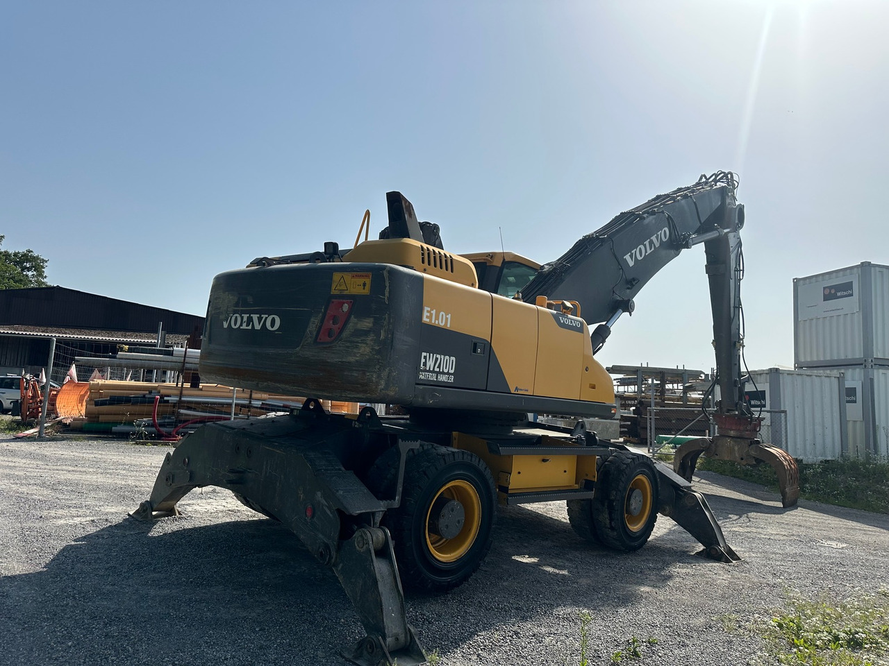 VOLVO EW210D Greifer - Bager: slika 3 VOLVO EW210D Greifer - Bager: slika 3