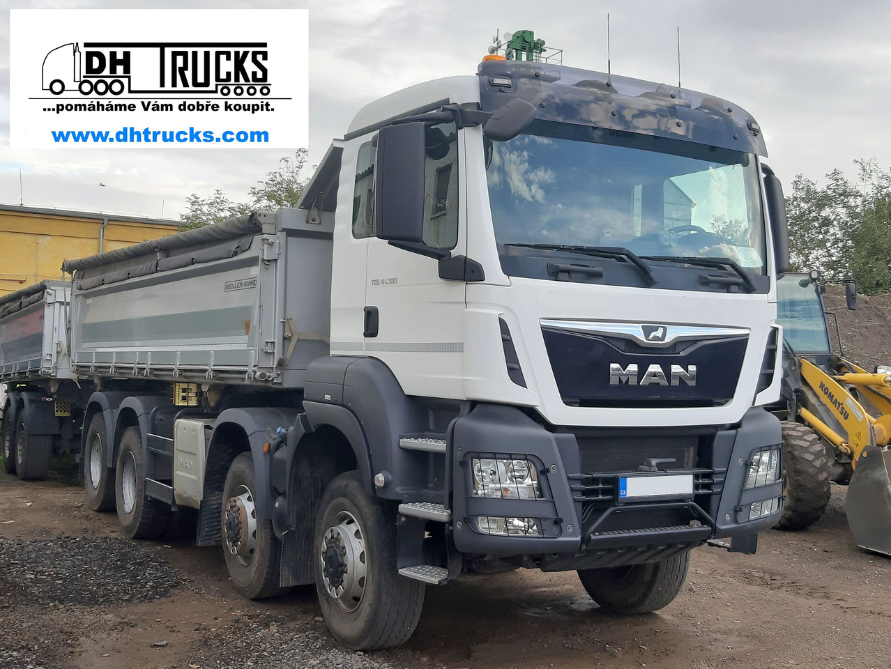MAN TGS 41.500 8x6 BB MEILLER S3 BORDMATIC / TAŽNÉ * AHK 36.000 kg / souprava * Zug 60.000 kg - Istovarivač: slika 4 MAN TGS 41.500 8x6 BB MEILLER S3 BORDMATIC / TAŽNÉ * AHK 36.000 kg / souprava * Zug 60.000 kg - Istovarivač: slika 4