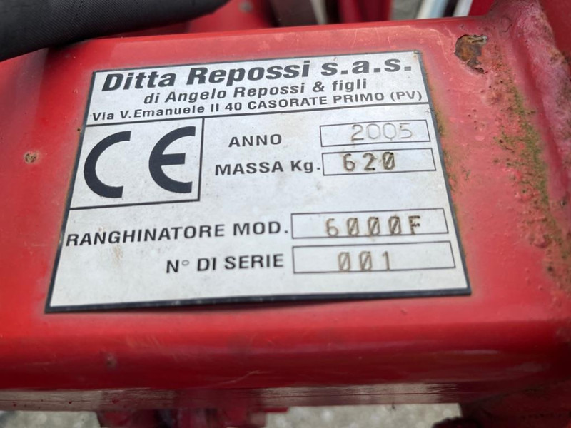 Repossi 600 F - Prevrtač/ Grabuljač: slika 4 Repossi 600 F - Prevrtač/ Grabuljač: slika 4