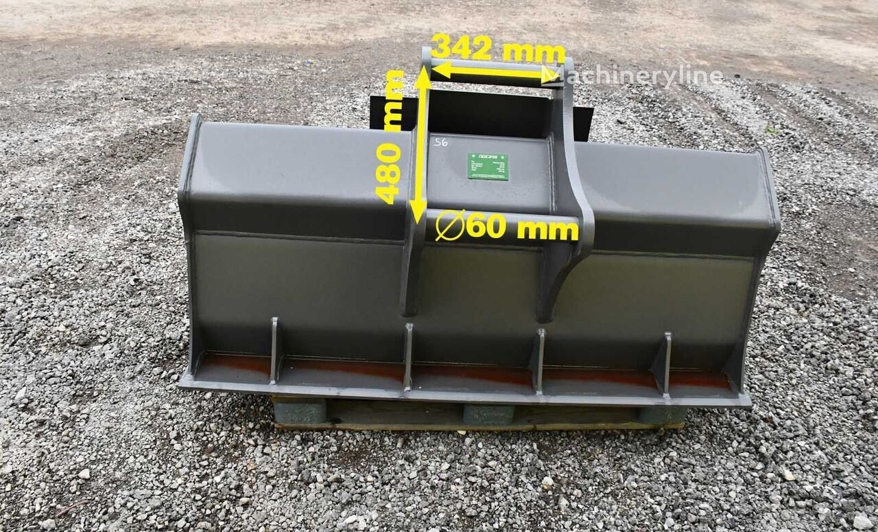 Balavto Excavator ditch cleaning / slope bucket 1600 mm S6 - Kašika: slika 2 Balavto Excavator ditch cleaning / slope bucket 1600 mm S6 - Kašika: slika 2