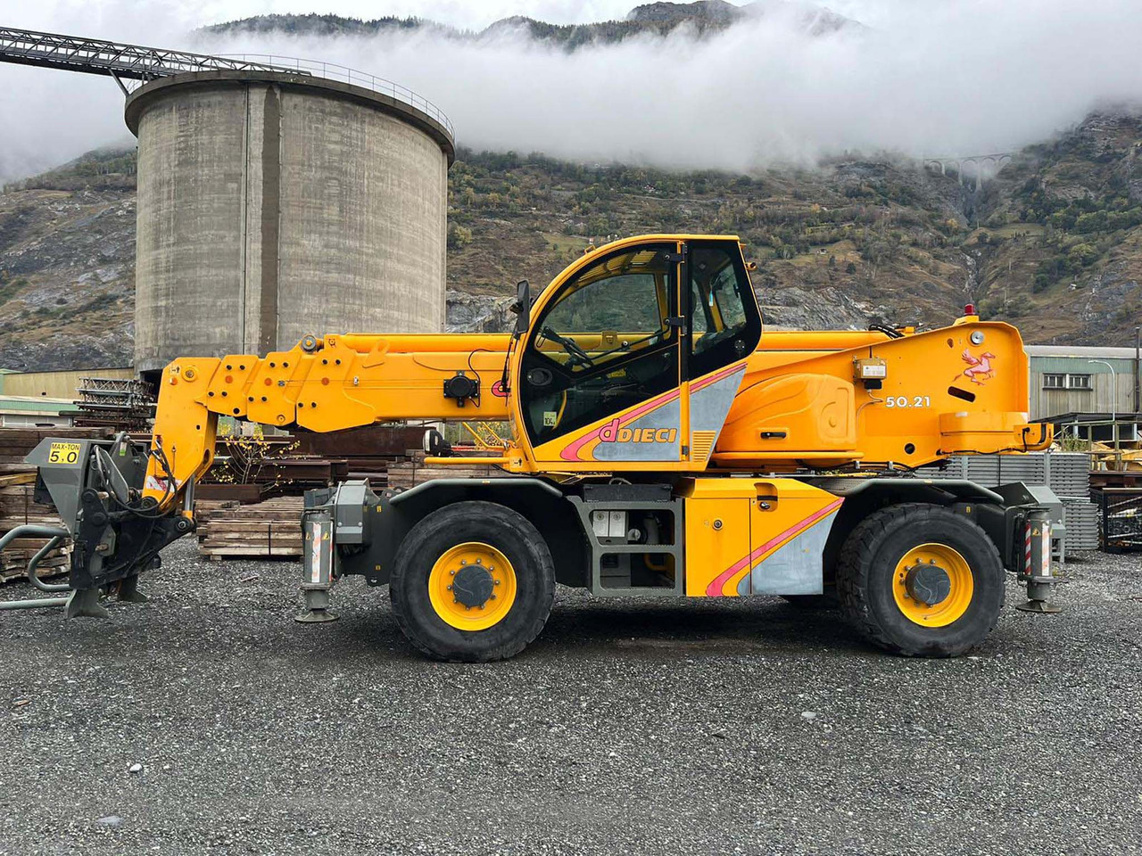 Dieci Pegasus 50.21 - Teleskopski utovarivač na točkovima: slika 1 Dieci Pegasus 50.21 - Teleskopski utovarivač na točkovima: slika 1