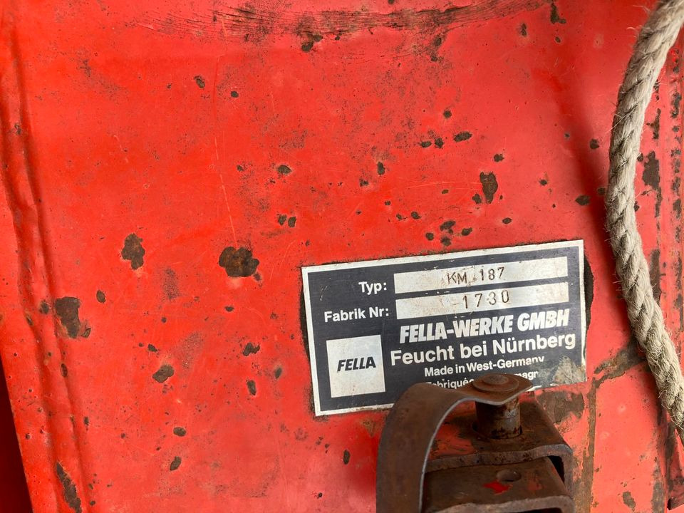 Heckmähwerk Fella KM 187 Trommelmäher 1,80m - Kosačica: slika 5 Heckmähwerk Fella KM 187 Trommelmäher 1,80m - Kosačica: slika 5