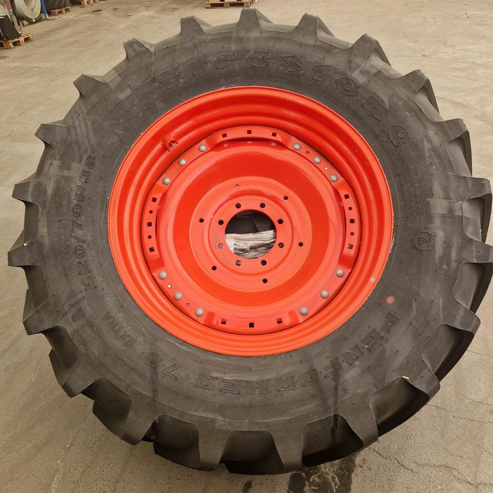 Reifen Räder Firestone 520/70R38 Performer 70 extra 150D 147E - Gume i felne: slika 2 Reifen Räder Firestone 520/70R38 Performer 70 extra 150D 147E - Gume i felne: slika 2