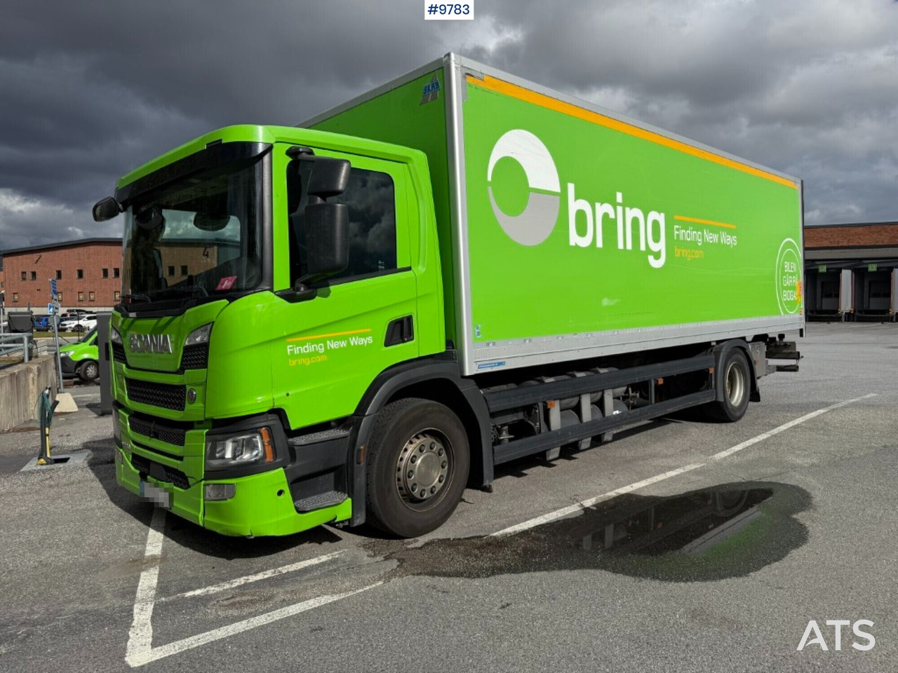 Box truck Scania P280 gas-powered - Kamion sa zatvorenim sandukom: slika 1 Box truck Scania P280 gas-powered - Kamion sa zatvorenim sandukom: slika 1