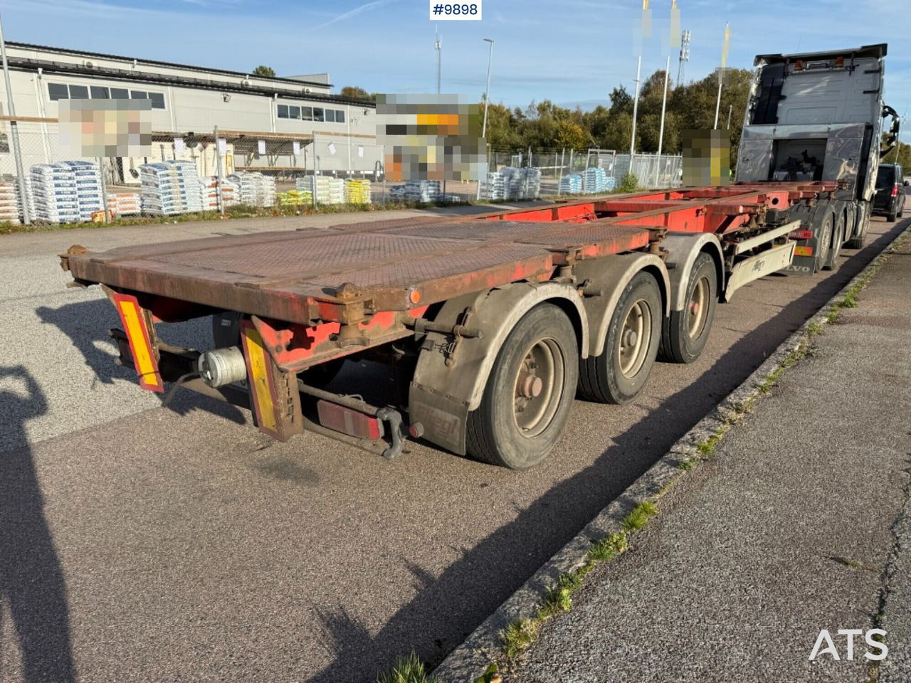 Lizing Container chassis Fliegl SDS 400 Container chassis Fliegl SDS 400: slika 6 Lizing Container chassis Fliegl SDS 400 Container chassis Fliegl SDS 400: slika 6