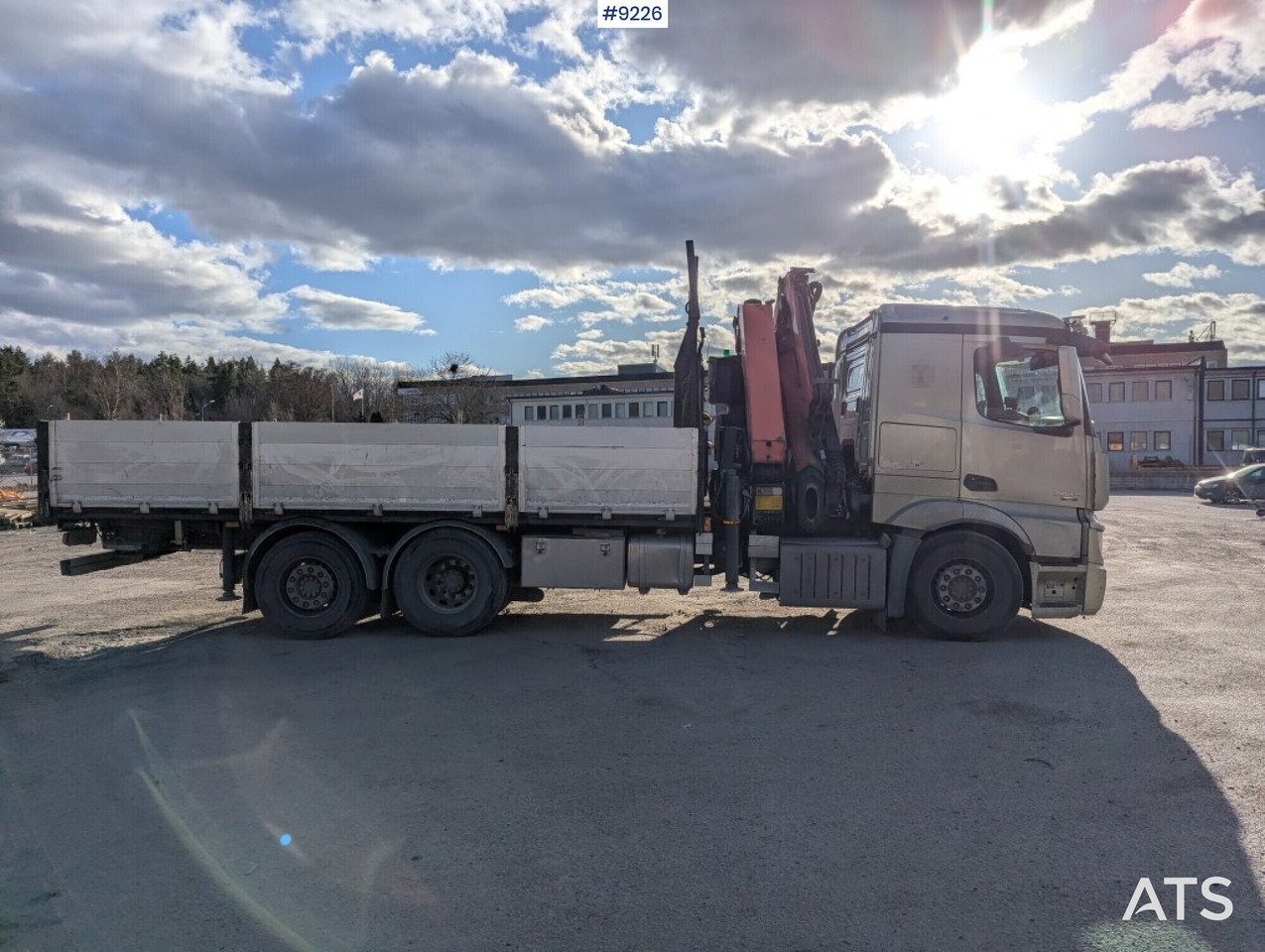 Kamion sa tovarnim sandukom, Kamion sa dizalicom Crane Truck Mercedes-Benz Actros 2542: slika 19 Kamion sa tovarnim sandukom, Kamion sa dizalicom Crane Truck Mercedes-Benz Actros 2542: slika 19