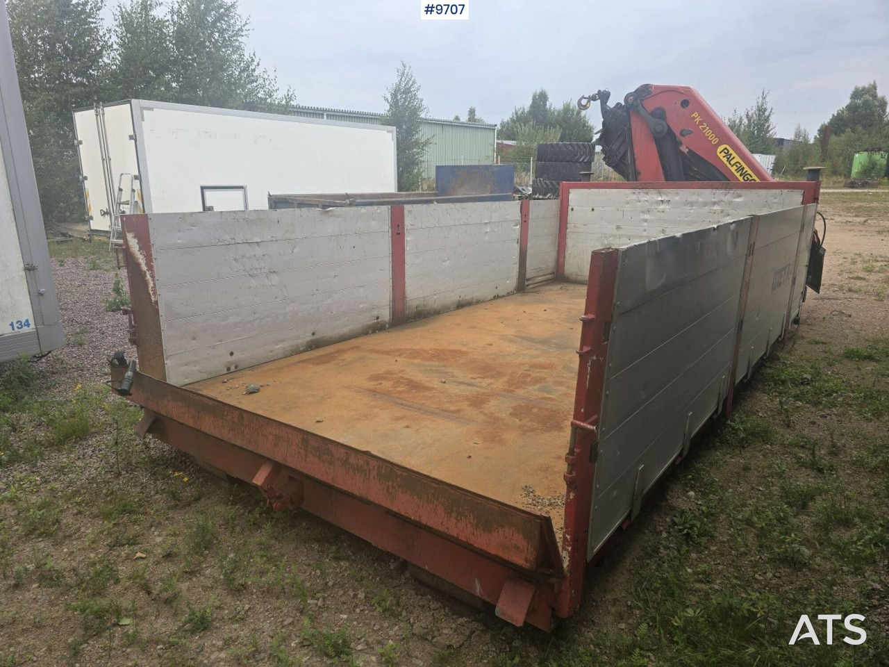 Crane flatbed Palfinger 21 t/m - Tovarni sanduk: slika 2 Crane flatbed Palfinger 21 t/m - Tovarni sanduk: slika 2