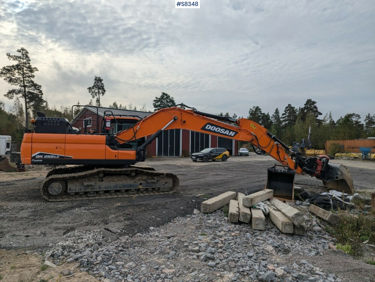 Doosan DX255LC Tiltrotator and buckets (SEE VIDEO) - Bager guseničar: slika 4 Doosan DX255LC Tiltrotator and buckets (SEE VIDEO) - Bager guseničar: slika 4
