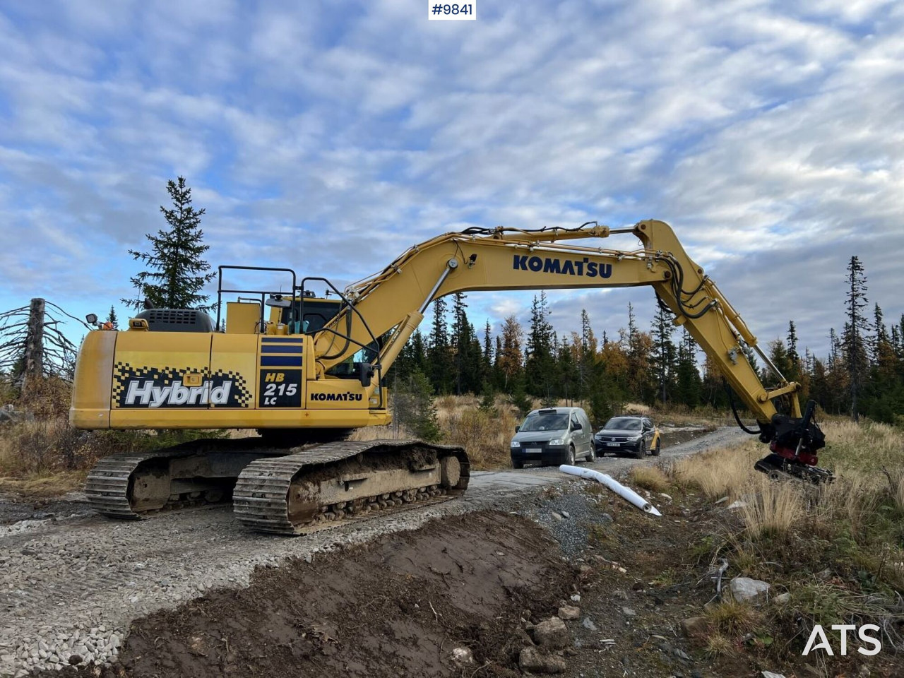 Excavator Komatsu HB 215 LC-2 with Tiltrotator and Buckets(See Video) - Bager guseničar: slika 2 Excavator Komatsu HB 215 LC-2 with Tiltrotator and Buckets(See Video) - Bager guseničar: slika 2