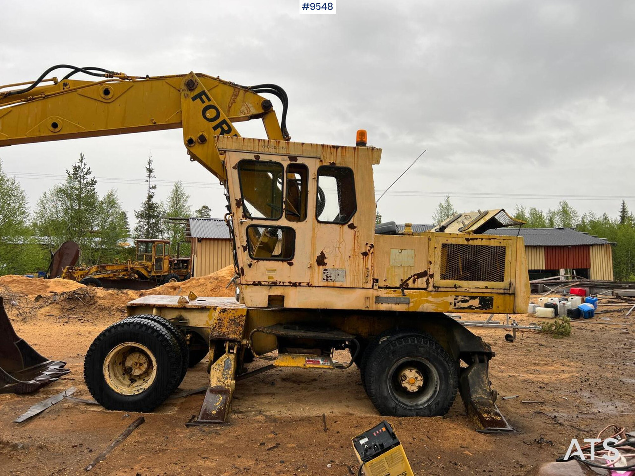 Bager točkaš FORD Wheel excavator (VIDEO): slika 5 Bager točkaš FORD Wheel excavator (VIDEO): slika 5