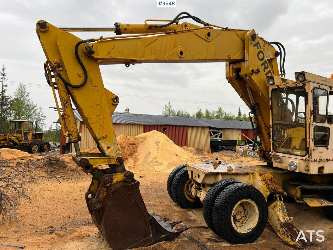 Bager točkaš FORD Wheel excavator (VIDEO): slika 10 Bager točkaš FORD Wheel excavator (VIDEO): slika 10