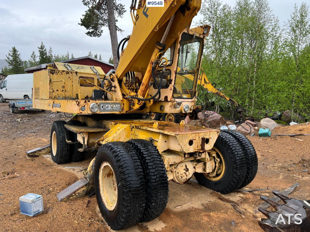 Bager točkaš FORD Wheel excavator (VIDEO): slika 11 Bager točkaš FORD Wheel excavator (VIDEO): slika 11