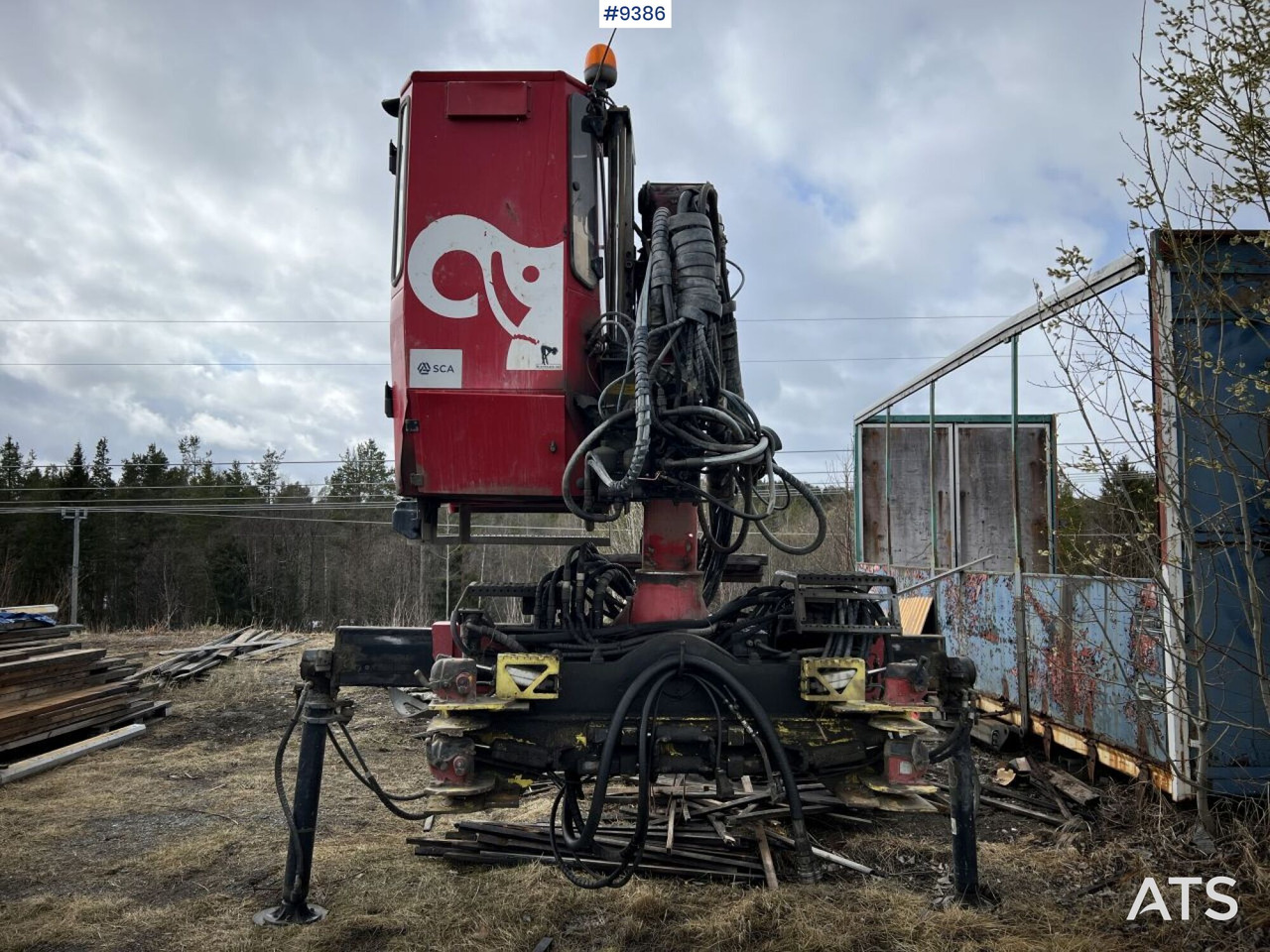 Kran za kamion HIAB LOGLIFT F108 ST 96 Timber crane / logging crane: slika 7