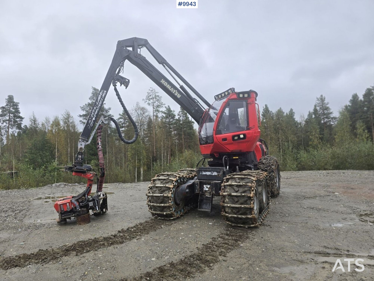 Harvester Komatsu XH901-5 - Kombajn za šumarstvo: slika 2 Harvester Komatsu XH901-5 - Kombajn za šumarstvo: slika 2