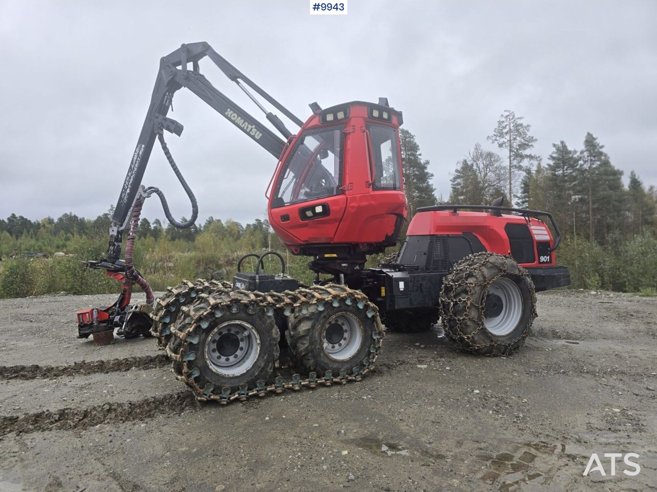 Harvester Komatsu XH901-5 - Kombajn za šumarstvo: slika 3 Harvester Komatsu XH901-5 - Kombajn za šumarstvo: slika 3