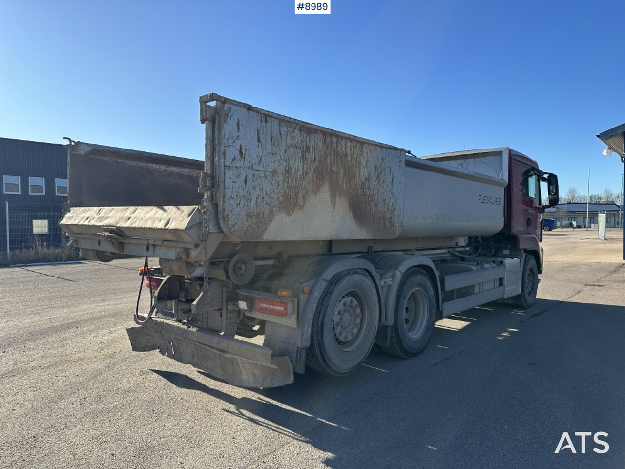 Hook lift MAN TGS 28.430 X2-4 BL with bed - Kamion sa hidrauličnom kukom: slika 2 Hook lift MAN TGS 28.430 X2-4 BL with bed - Kamion sa hidrauličnom kukom: slika 2