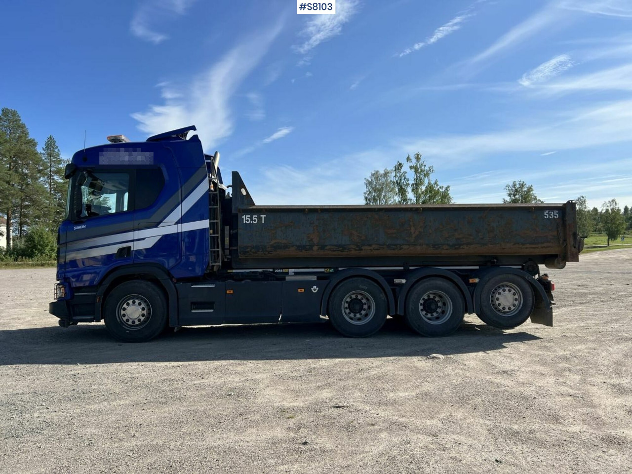 Hook truck, Scania R580, Joab L27 Hook - Kamion sa hidrauličnom kukom: slika 3 Hook truck, Scania R580, Joab L27 Hook - Kamion sa hidrauličnom kukom: slika 3