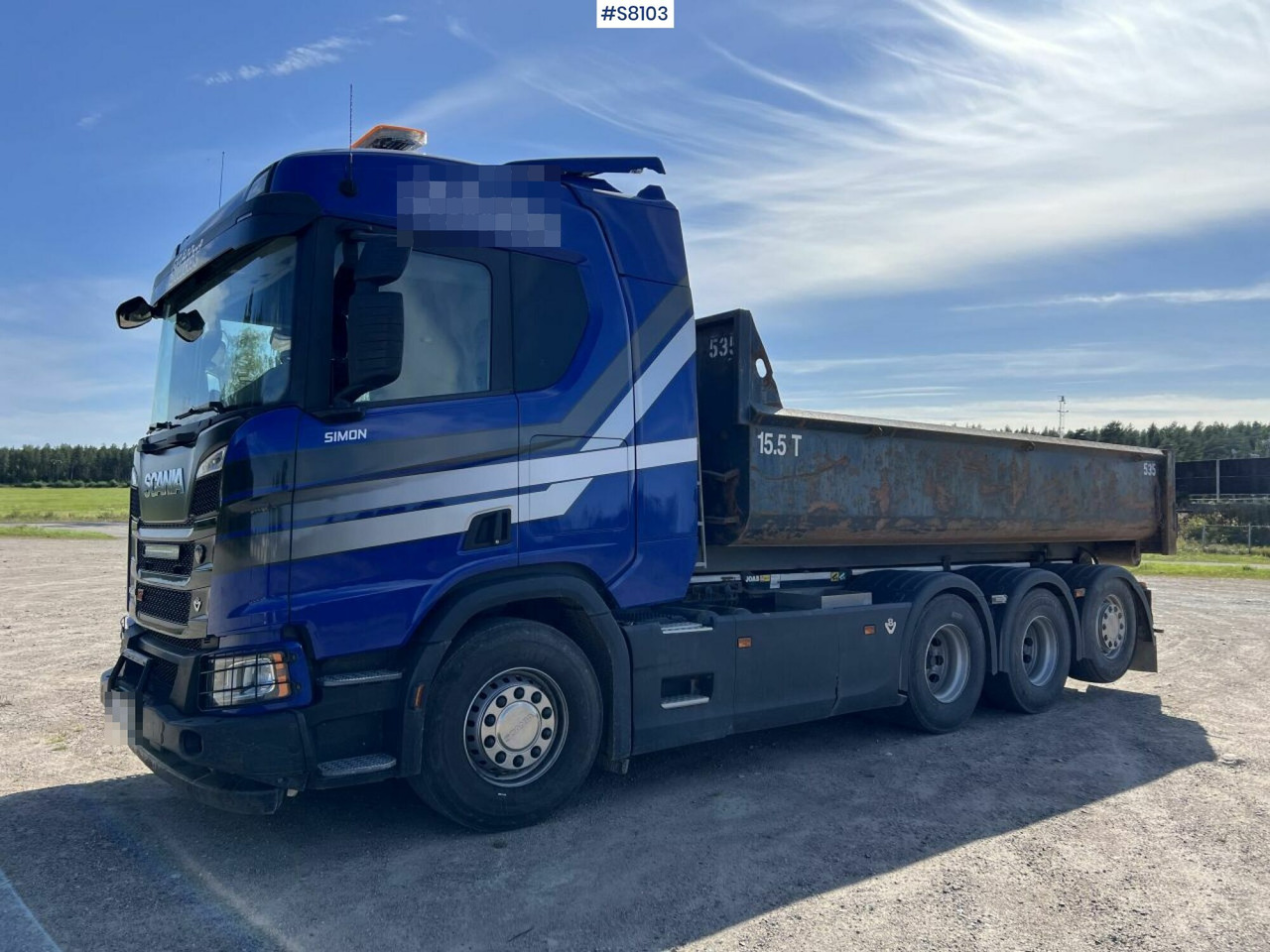 Hook truck, Scania R580, Joab L27 Hook - Kamion sa hidrauličnom kukom: slika 2 Hook truck, Scania R580, Joab L27 Hook - Kamion sa hidrauličnom kukom: slika 2